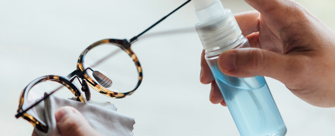 How to Disinfect Your Eyeglasses